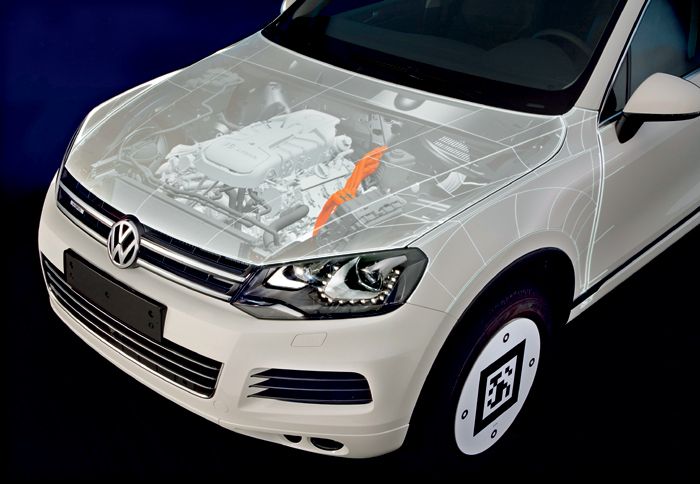 VW - Σύστημα επαυξημένης πραγματικότητας